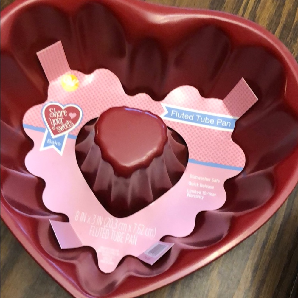 Heart bake pan valentines